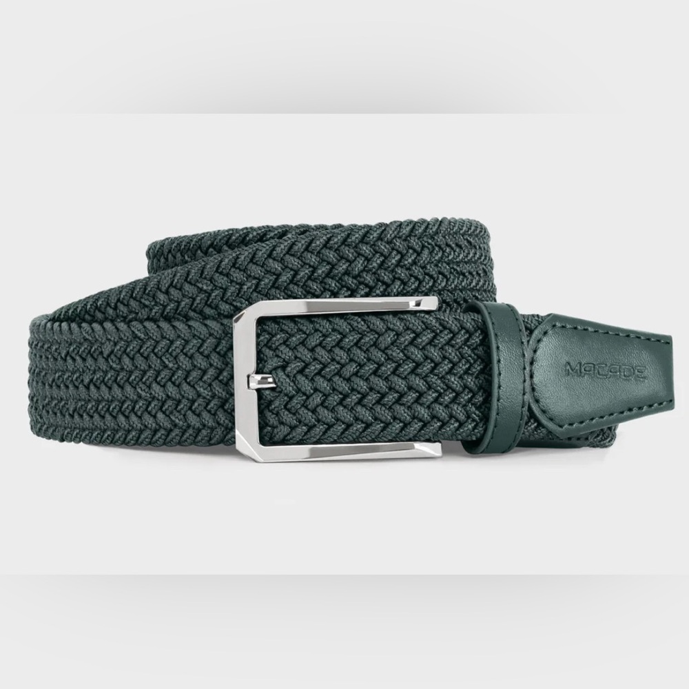 Macade Elastic Teal Green Belt